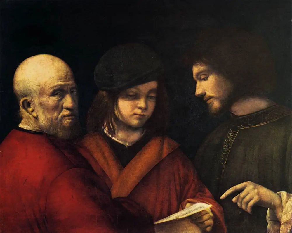 Les Trois Âges de l’homme - Giorgione - Alpha Reproduction
