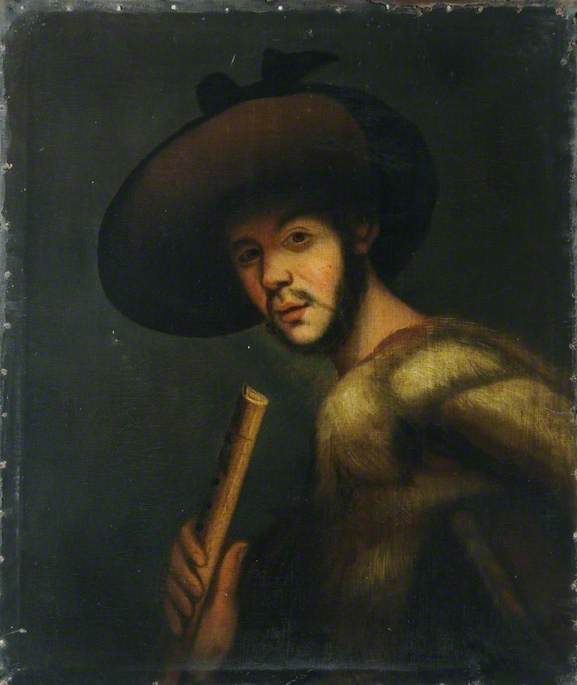 Berger avec une pipe - Giorgione