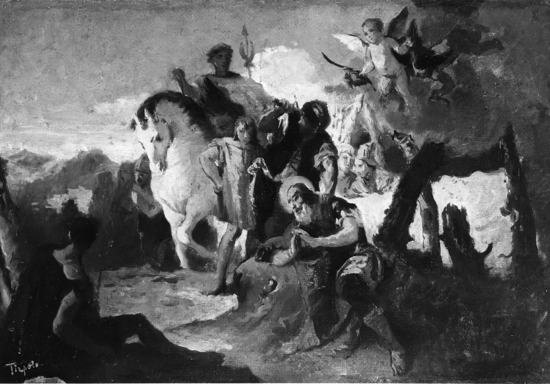 Décapitation d'un martyr - Giovanni Battista Tiepolo