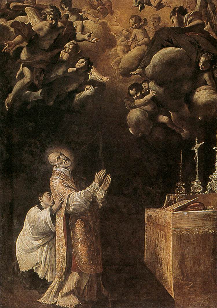 Sant' Andrean kirkkaus Avellino - Giovanni Lanfranco