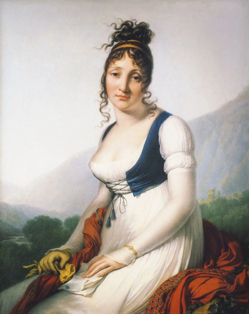 Bonnevalin kreivitärin muotokuva - Anne-Louis Girodet
