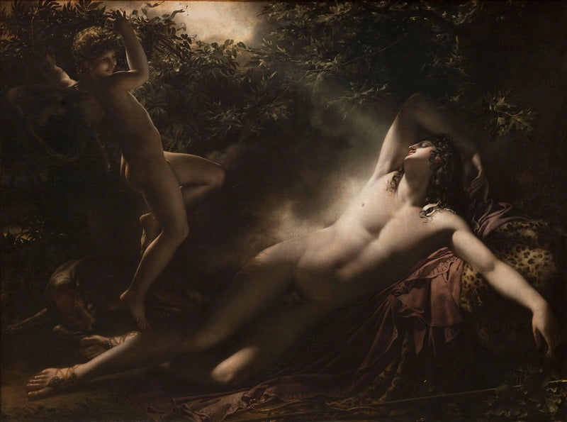 Endymionin uni - Anne-Louis Girodet