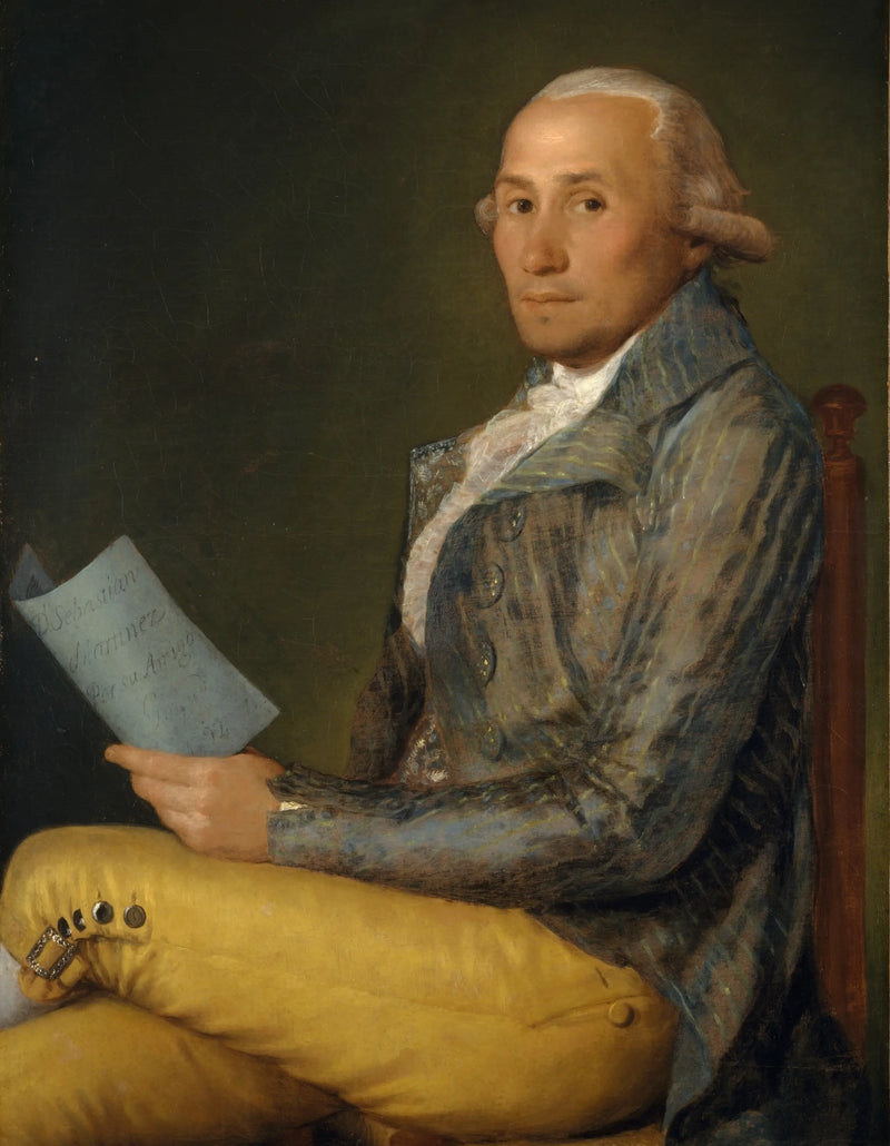Sebastián Martínez y Pérez - Francisco de Goya muotokuva