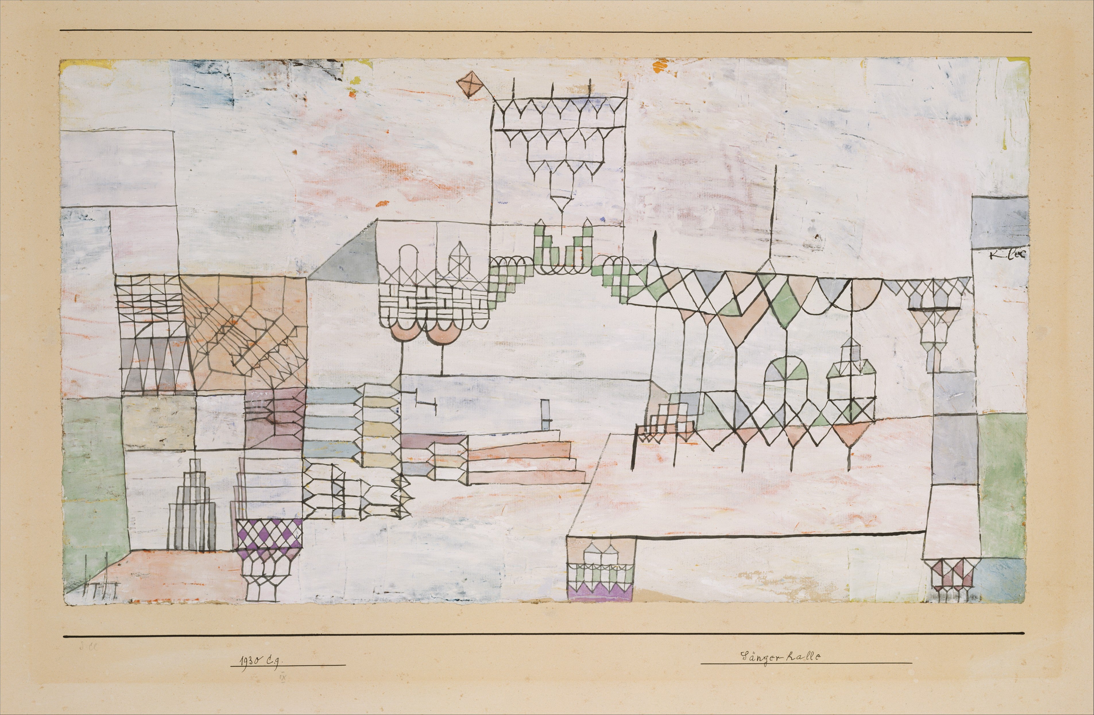 Laulajien Suuri Huone - Paul Klee