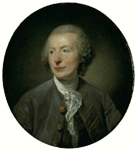 Abbedi Louis Gougenotin muotokuva - Jean-Baptiste Greuze