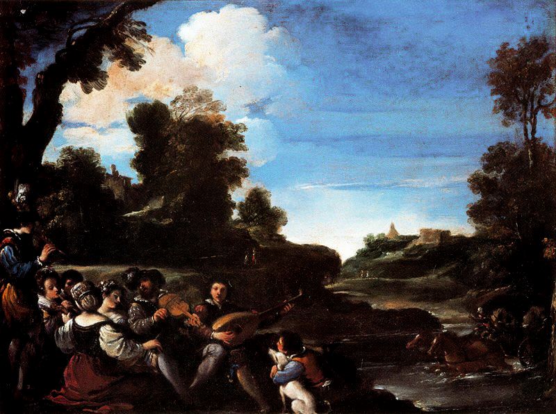 Konsertti maaseudulla - Guercino