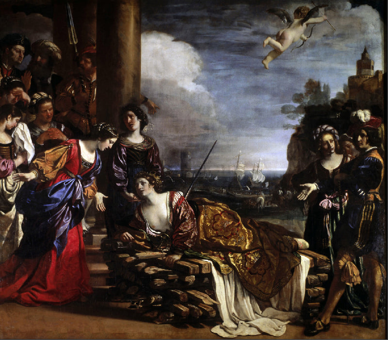 Didonin kuolema - Guercino