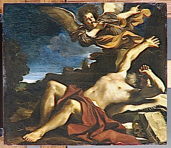 Pyhän Jeronímin näkemys - Guercino