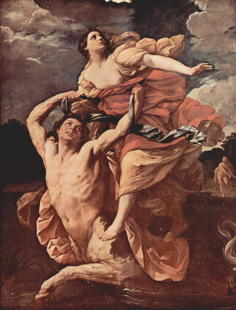 Déjanire poistettu centaure Nessuksen toimesta - Guido Reni