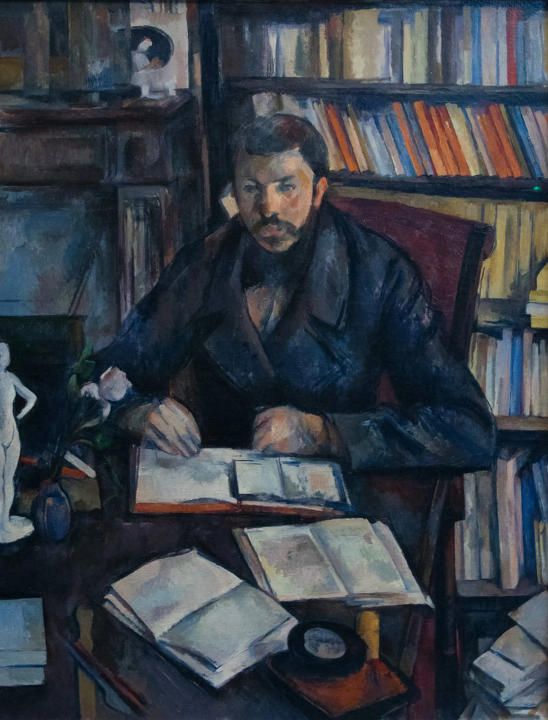 Gustave Geffroyn muotokuva - Paul Cézanne