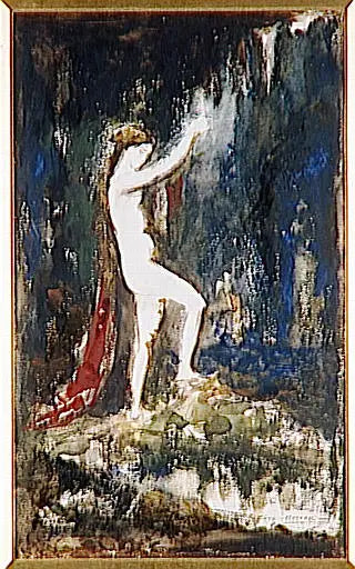 Diane kylvyssä - Gustave Moreau