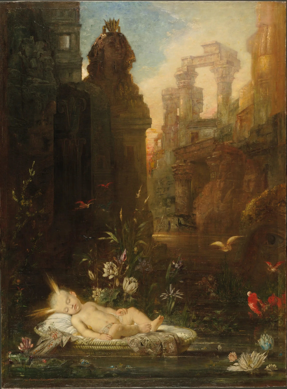Moïse exposé sur le Nil - Gustave Moreau - Alpha Reproduction