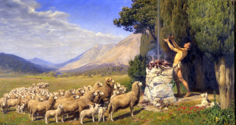 L'offre d'Abel - H. A. Brendekilde