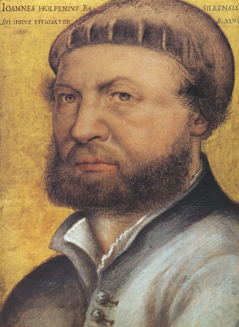 Itsekuvaus - Hans Holbein nuorempi
