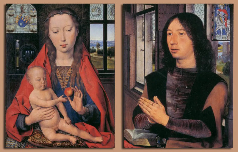 Maarten van Nieuwenhove - Hans Memlingin diptyki