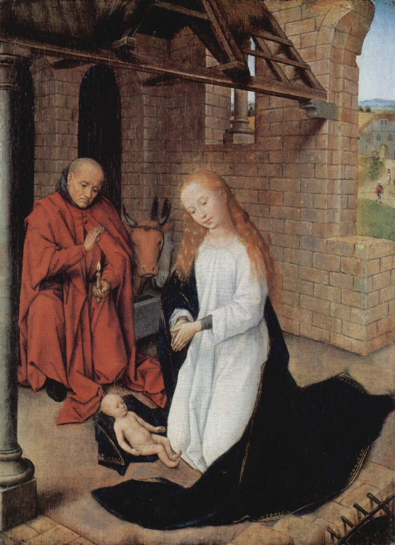 Syntymä - Hans Memling
