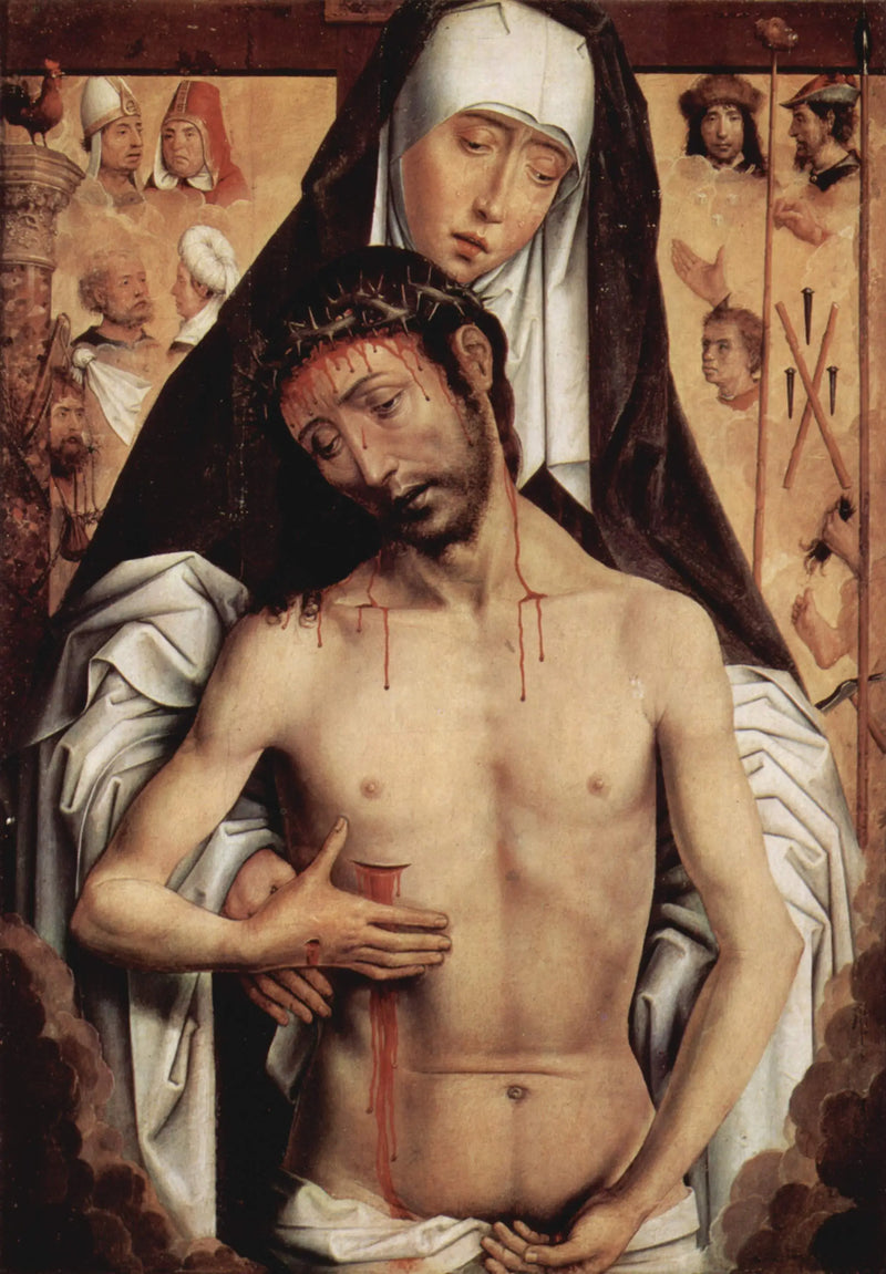 Neitsyt näyttäen Rakkauden Ihmisen - Hans Memling