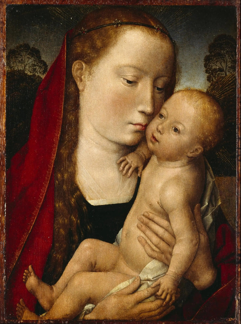 Neitsyt ja lapsi - Hans Memling