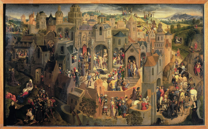 Kristuksen kärsimyksen kohtaukset - Hans Memling