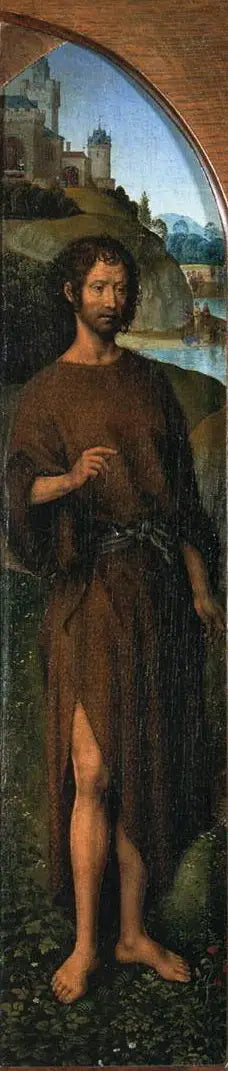 Pyhä Johannes Kastaja - Hans Memling