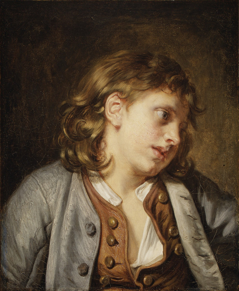 Nuoren pojan pää - Jean-Baptiste Greuze