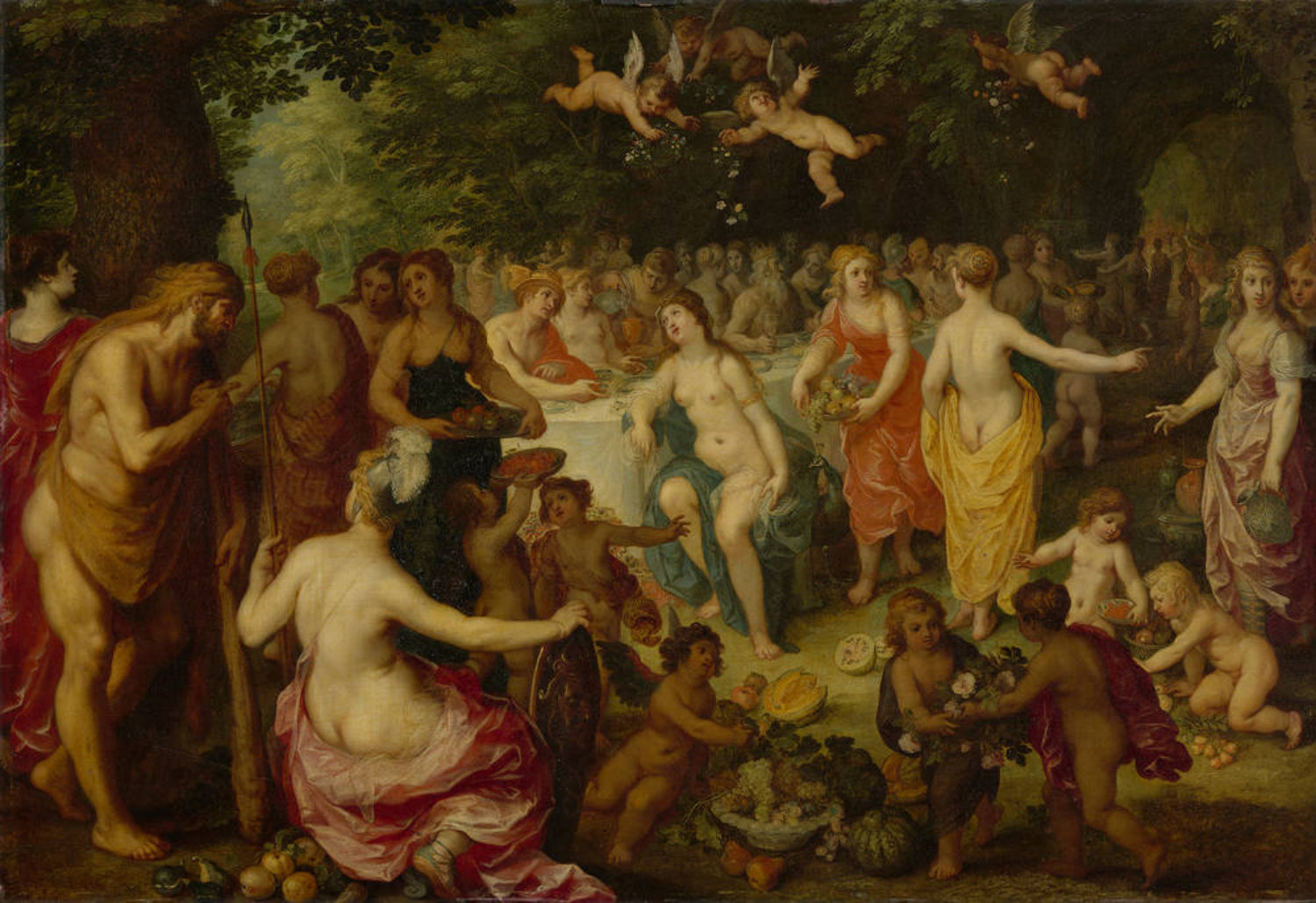 Le Festin des Dieux - Jan Brueghel l'Ancien