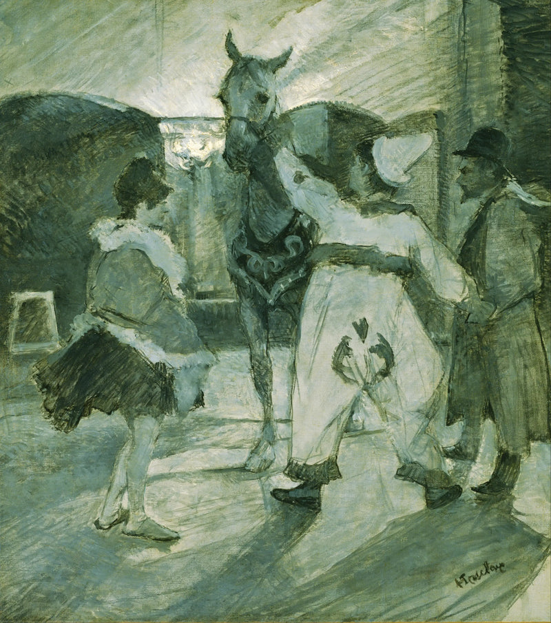 Sirkuksen kulisseissa - Henri de Toulouse-Lautrec