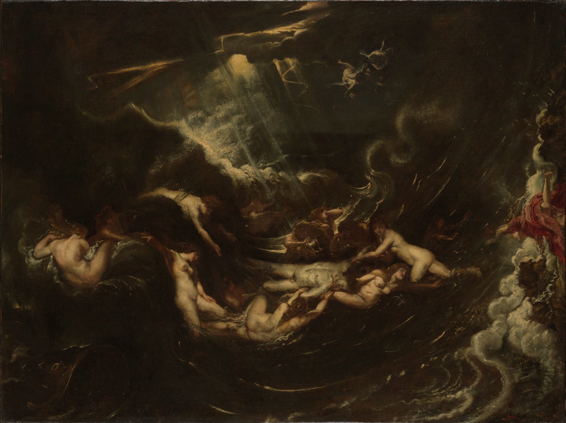 Herkules ja Leander - Peter Paul Rubens
