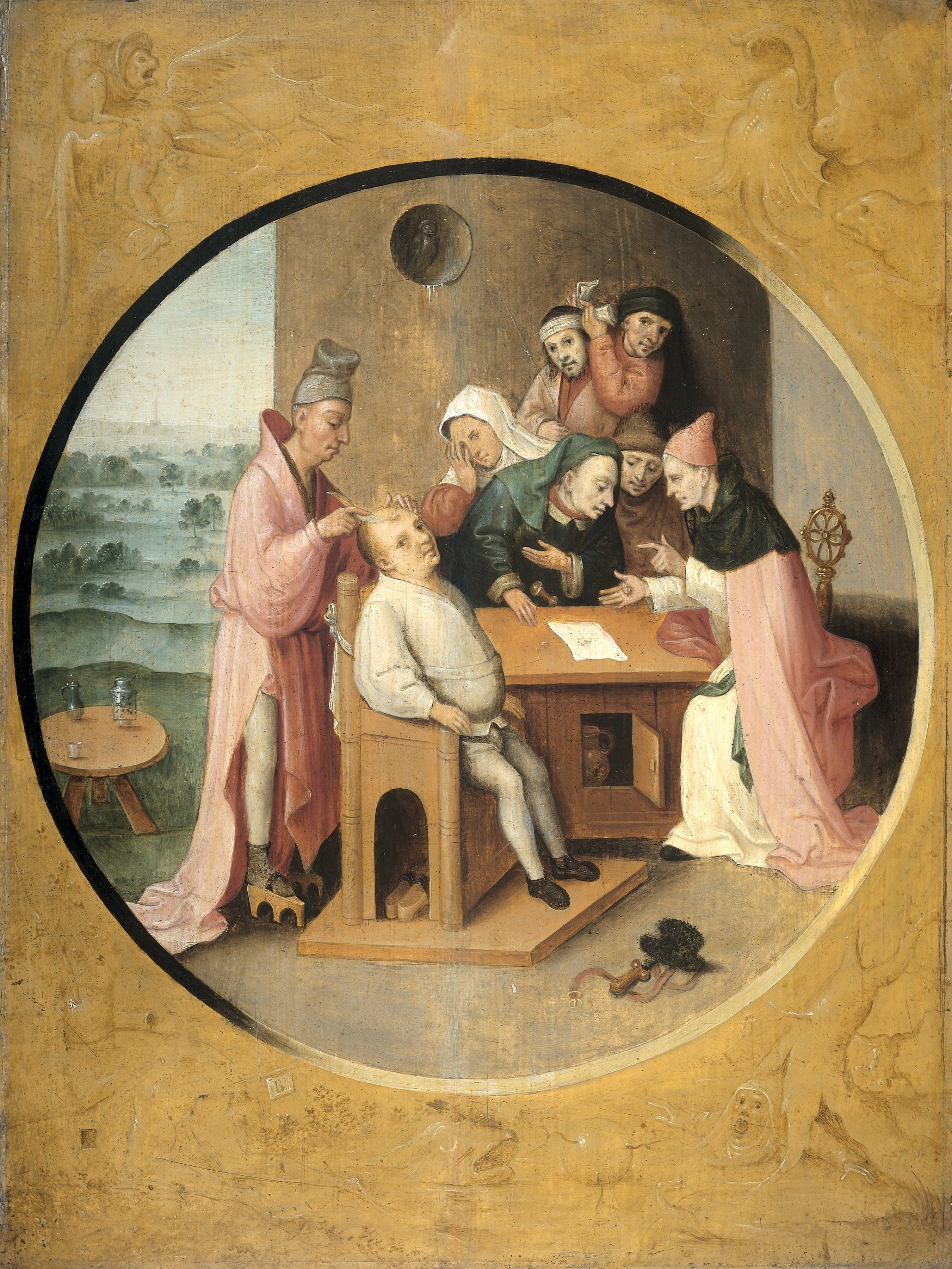 Hulluden kiven kaivaminen - Hieronymus Bosch