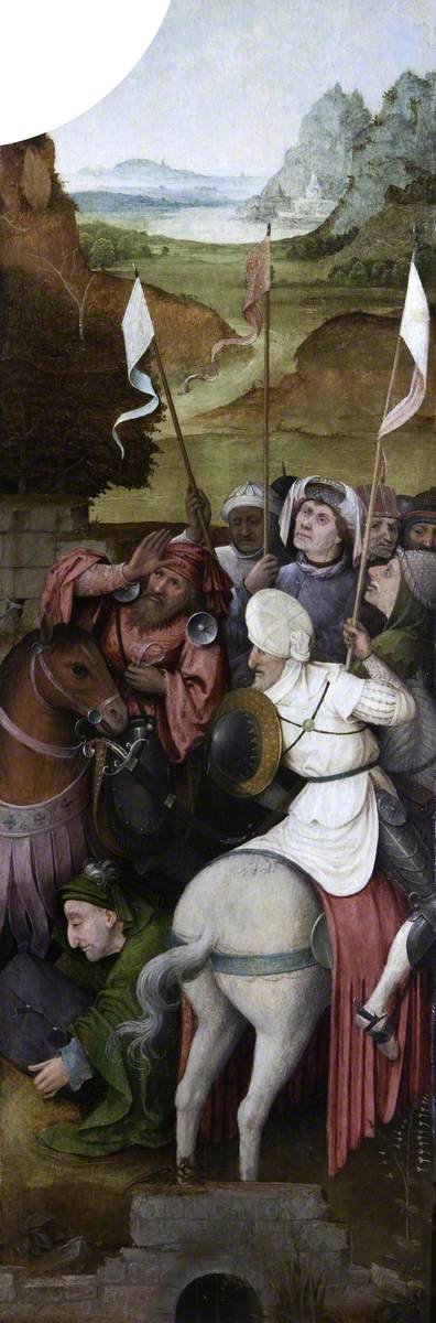 Kuningasten ratsastava saattue (triptyykki, oikean siiven sisäosa) - Hieronymus Bosch