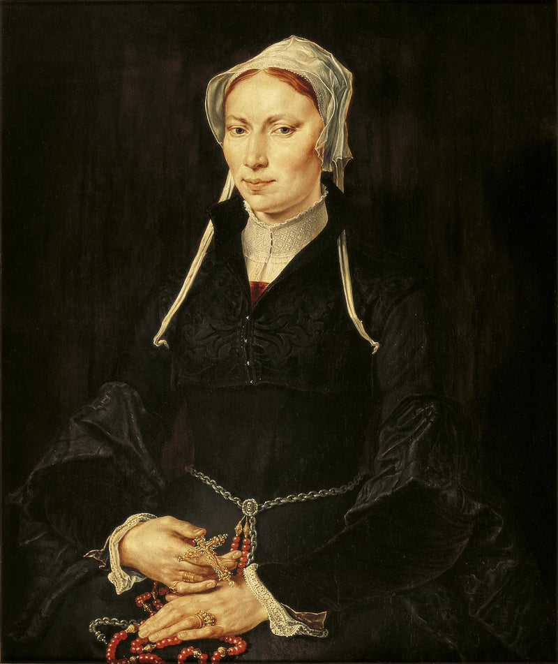 Portrait d'une femme - Maarten van Heemskerck