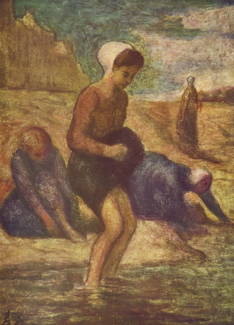 Veden äärellä - Honoré Daumier