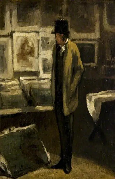 Le collectionneur d'estampes - Honoré Daumier