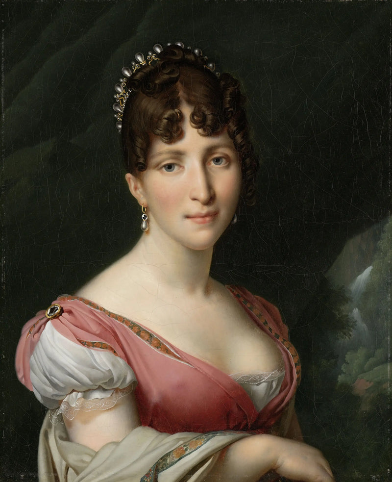 Hortense de Beauharnais, Hollannin kuningattaren muotokuva - Anne-Louis Girodet