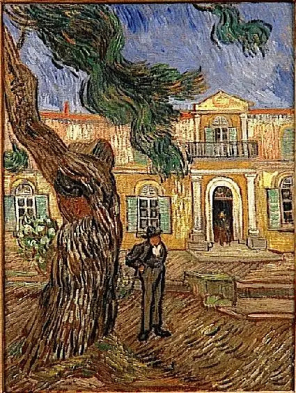 Saint-Paulin sairaala Saint-Rémy-de-Provence - Vincent van Gogh