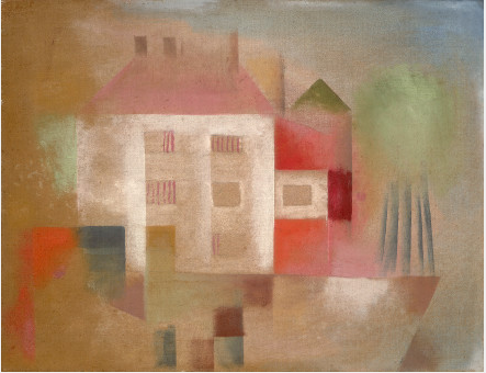 Uusi talo esikaupungissa - Paul Klee
