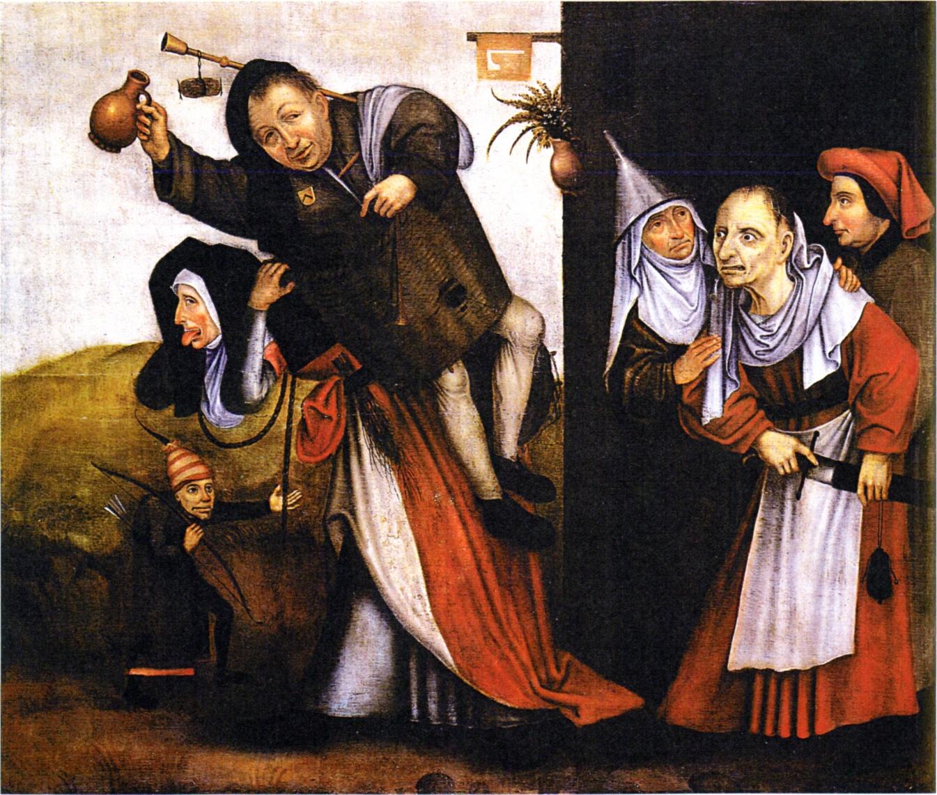 Une querelle de taverne - Hieronymus Bosch