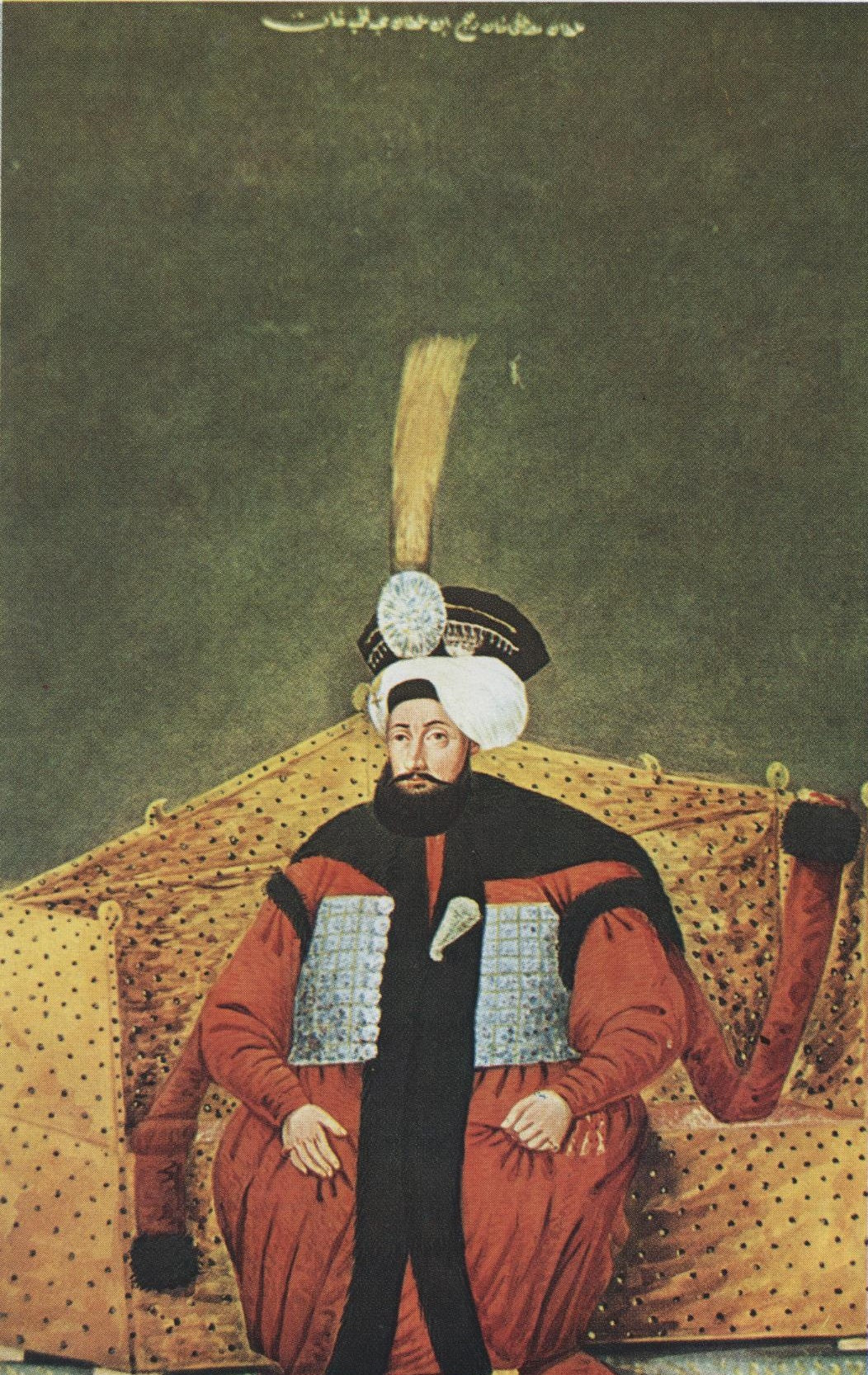 Le Sultan Mustafa IV — Konstantin Kapıdağlı, vers 1808, huile sur toile
