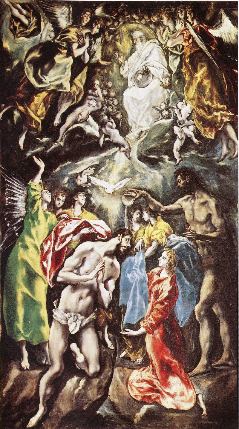 Kristuksen kaste - El Greco