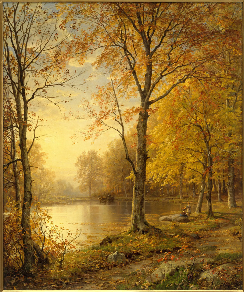 Syksyinen syksy - William Trost Richards