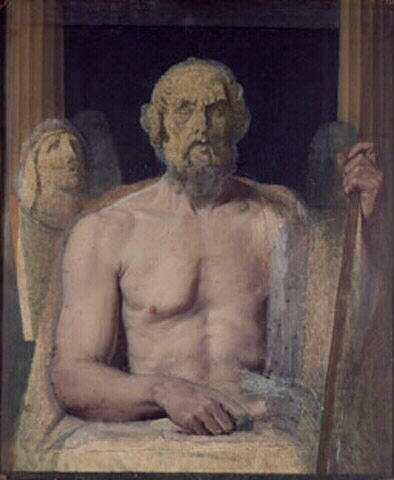 Homeroksen ja Orfeuksen - Jean-Auguste-Dominique Ingres