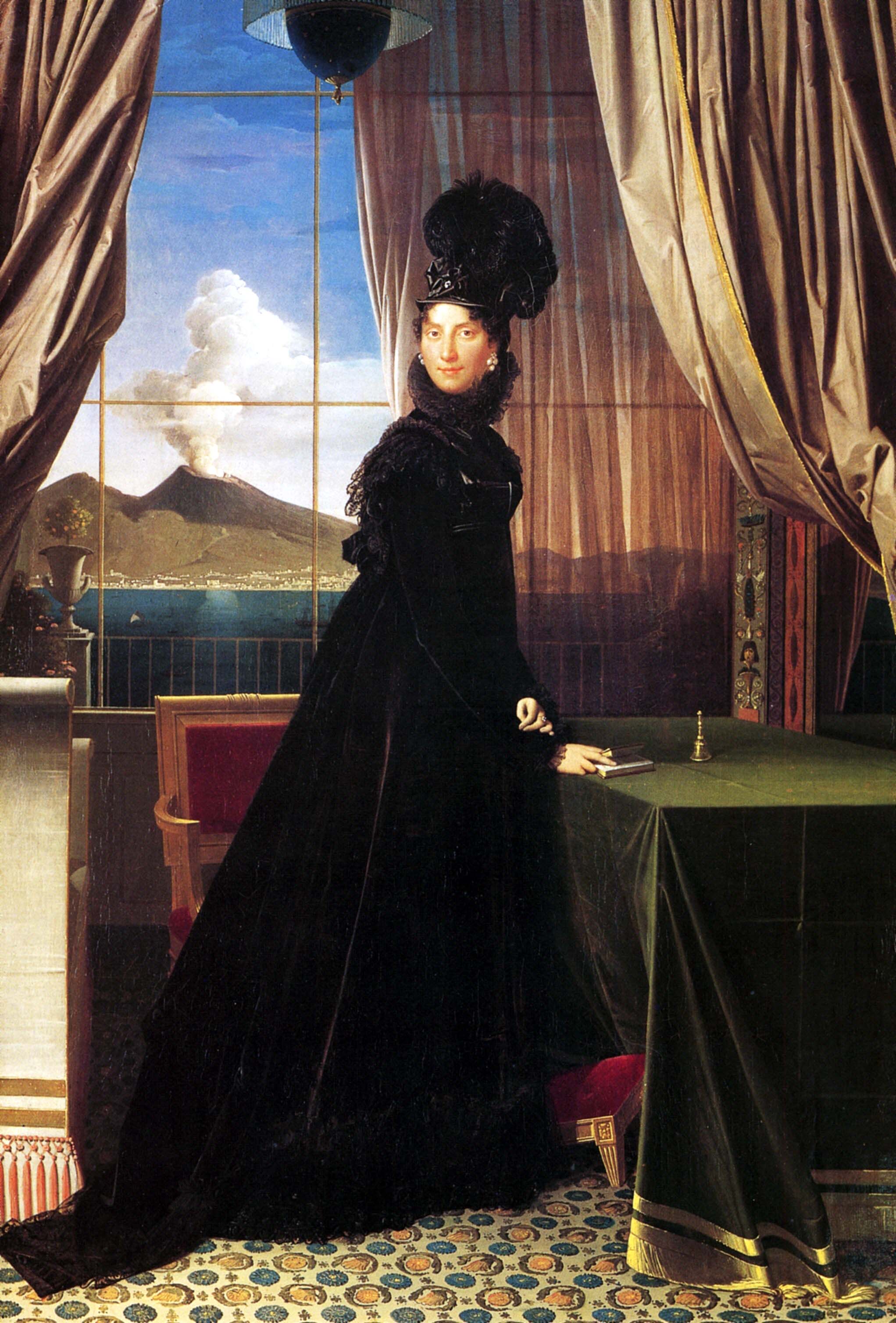 Kuningatar Caroline Murat - Jean-Auguste-Dominique Ingres