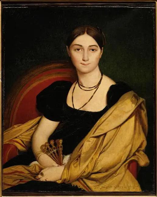 Madame Devauçayn muotokuva - Jean-Auguste-Dominique Ingres