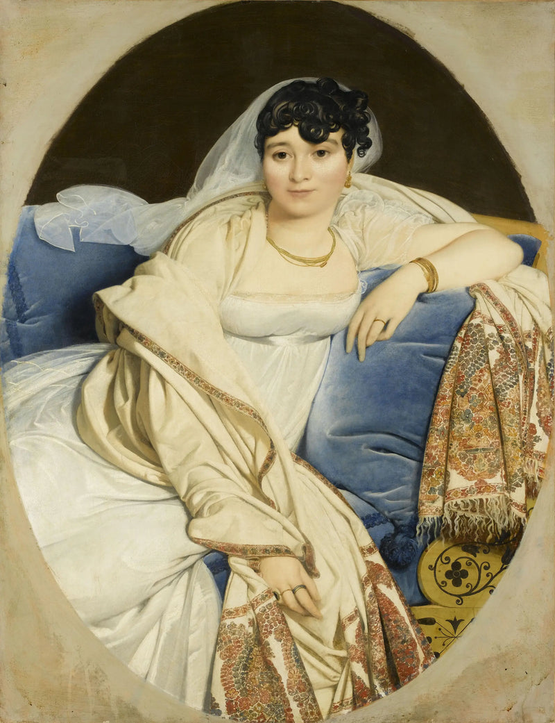 Rouva Rivière - Jean-Auguste-Dominique Ingres