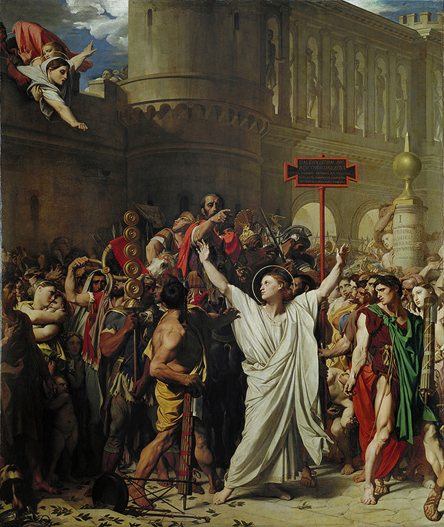 Pyhän Symphorianin marttyyri - Jean-Auguste-Dominique Ingres