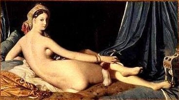 Makuuodaliski, Suuri odaliski - Jean-Auguste-Dominique Ingres