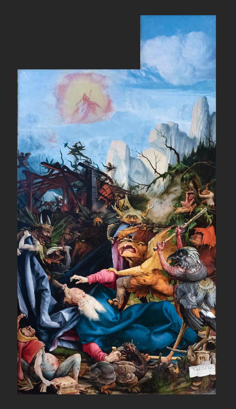 Pyhän Antoniuksen kiusaus - Matthias Grünewald