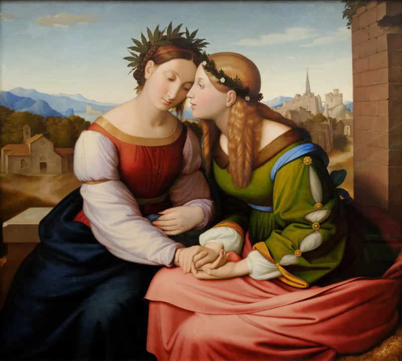 Italia ja Saksa - Johann Friedrich Overbeck