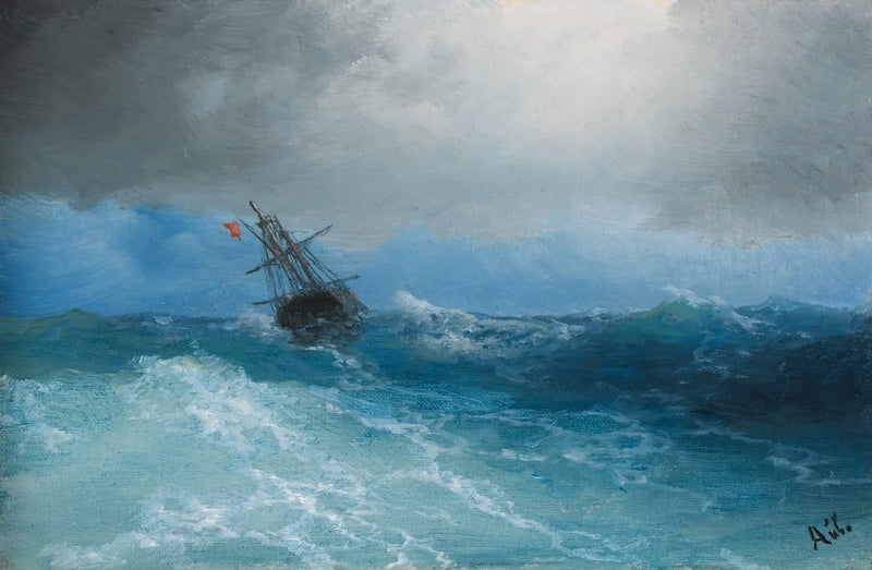 Valmistautuva myrsky - Ivan Aïvazovski