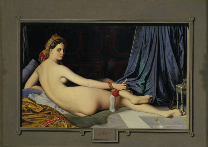Fatima odaliskiina - Jean-Auguste-Dominique Ingres